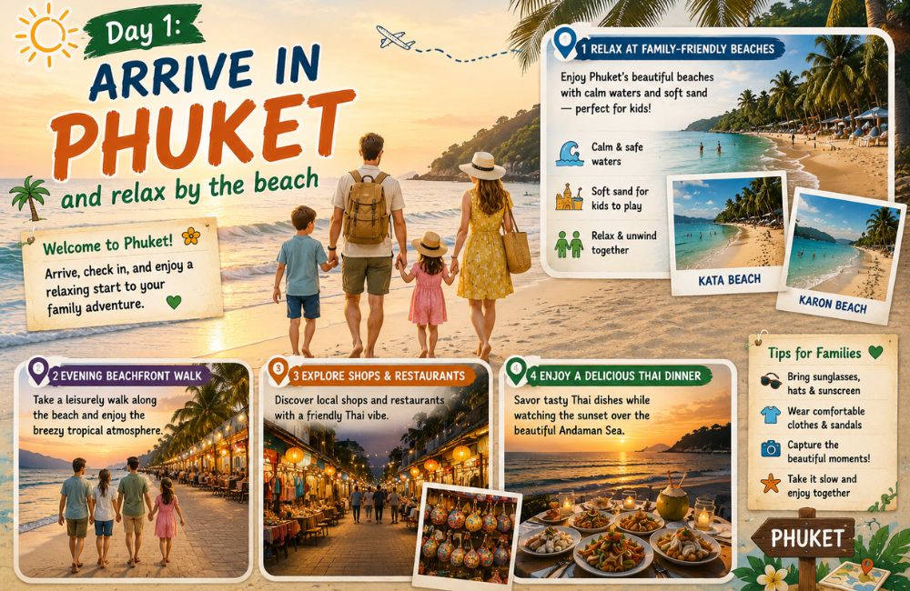 How to spend 5 days in Phuket with family