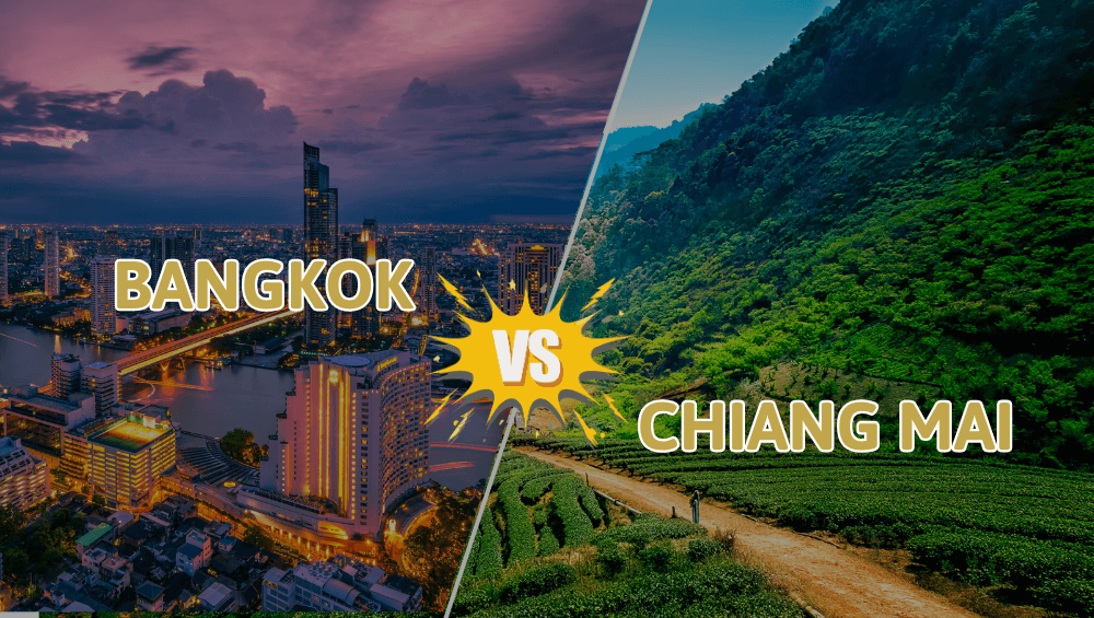 Bangkok vs Chiang Mai