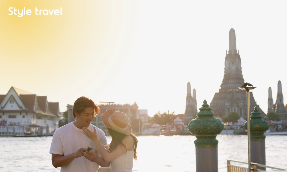 Arrive in Bangkok and explore the riverside
