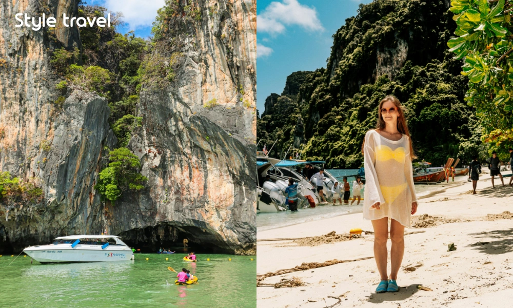Enjoy Beach Day at Ko Panyi in Phang Nga, Thailand