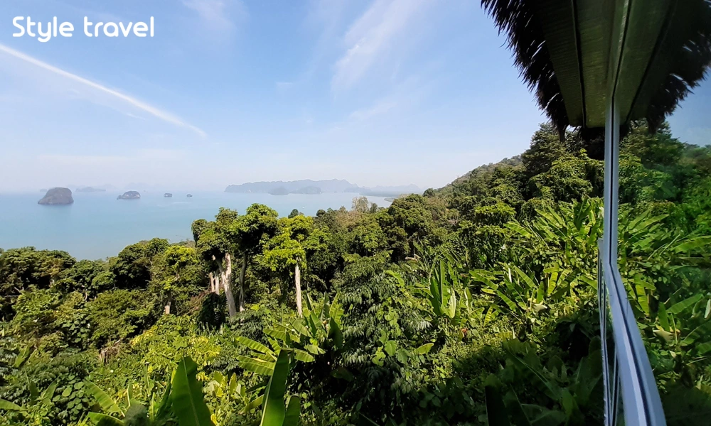 Khaothong Hill in Krabi Thailand