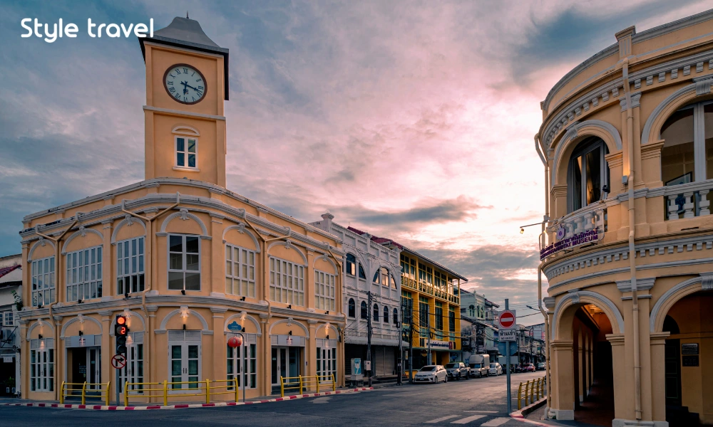 Old Town in Phuket, Thailand