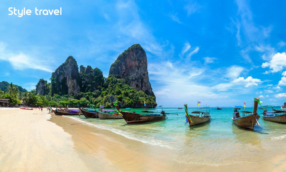 Railay Beach, Krabi in Thailand