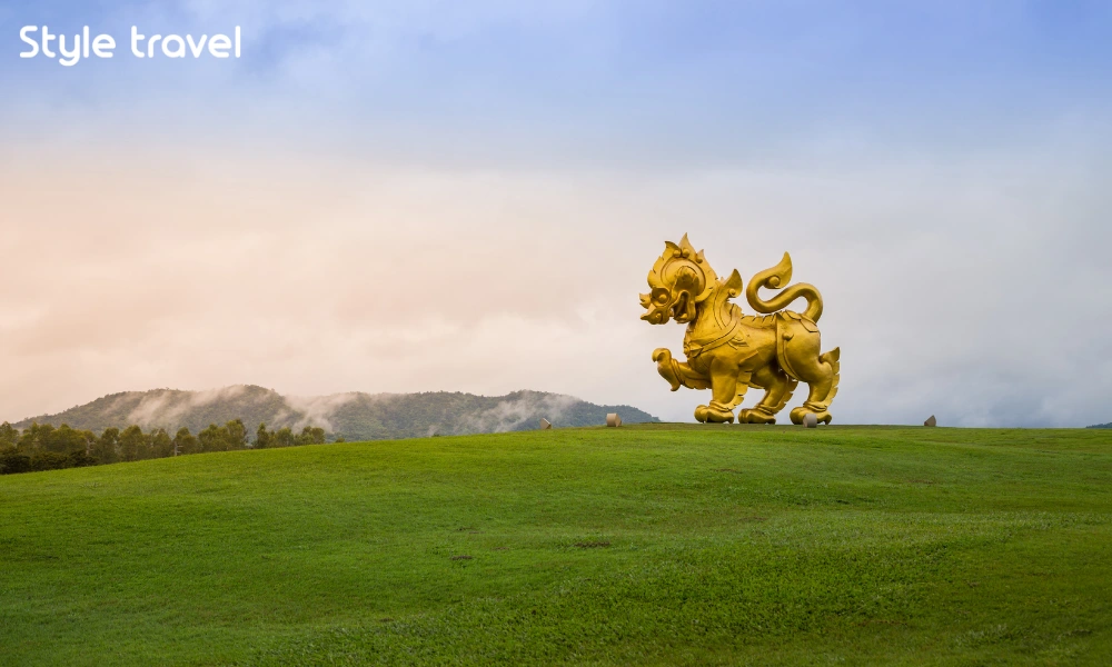 Singha Park in Chiang Rai, Thailand