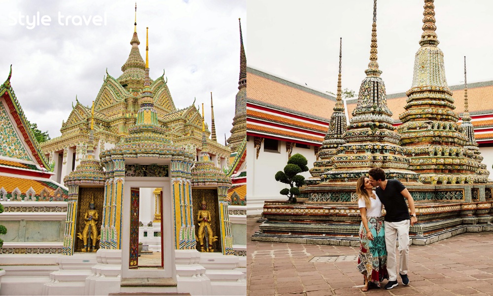Visiting Wat Pho on your honeymoon