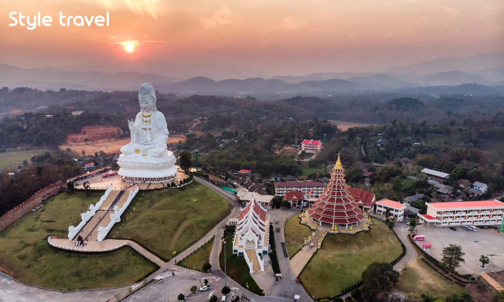 Wat Huay Pla Kang in Chiang Rai, Thailand