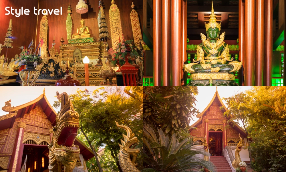 Wat Phra Kaew in Chiang Rai, Thailand