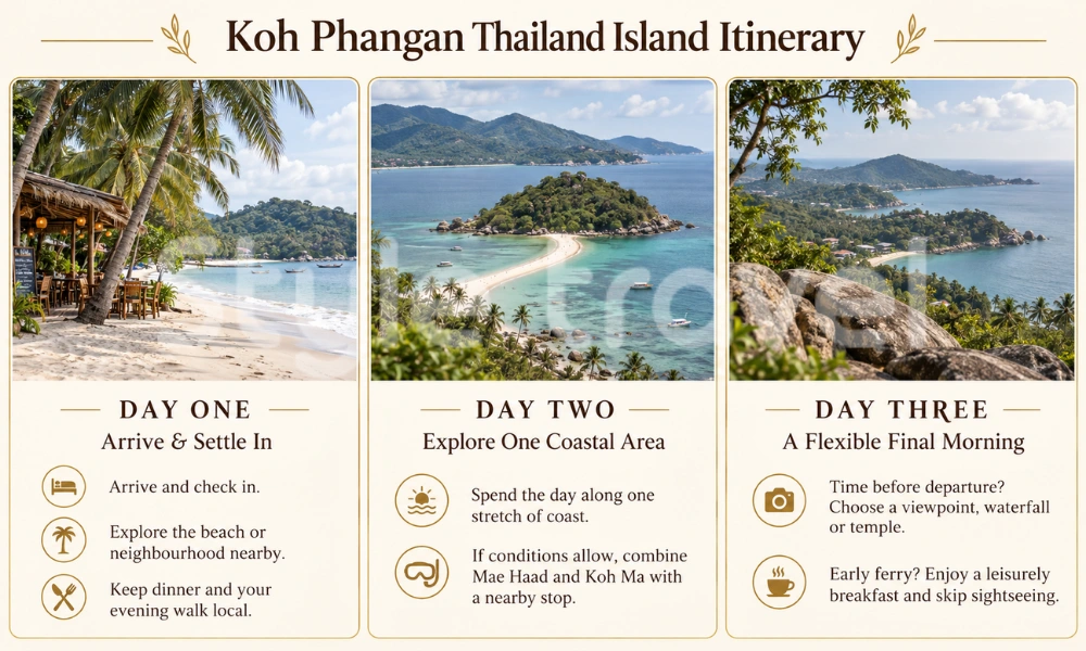 3-Day Itinerary for Koh Phangan, Thailand