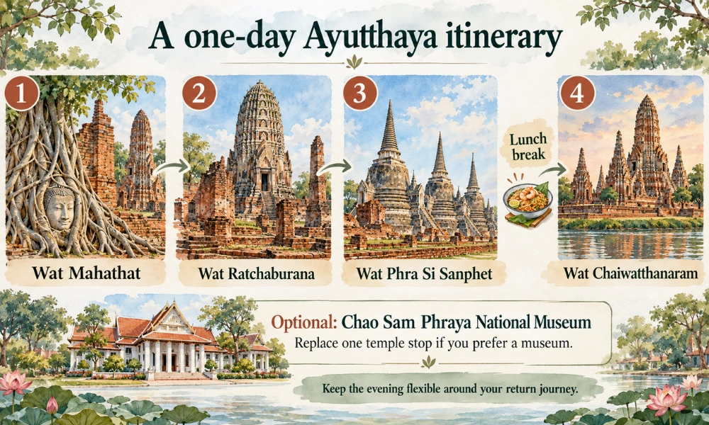 A one-day Ayutthaya itinerary
