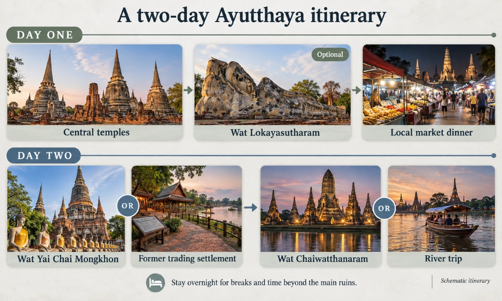 A two-day Ayutthaya itinerary
