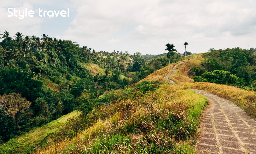 Campuhan Ridge path in Ubud, Bali, Indonesia
