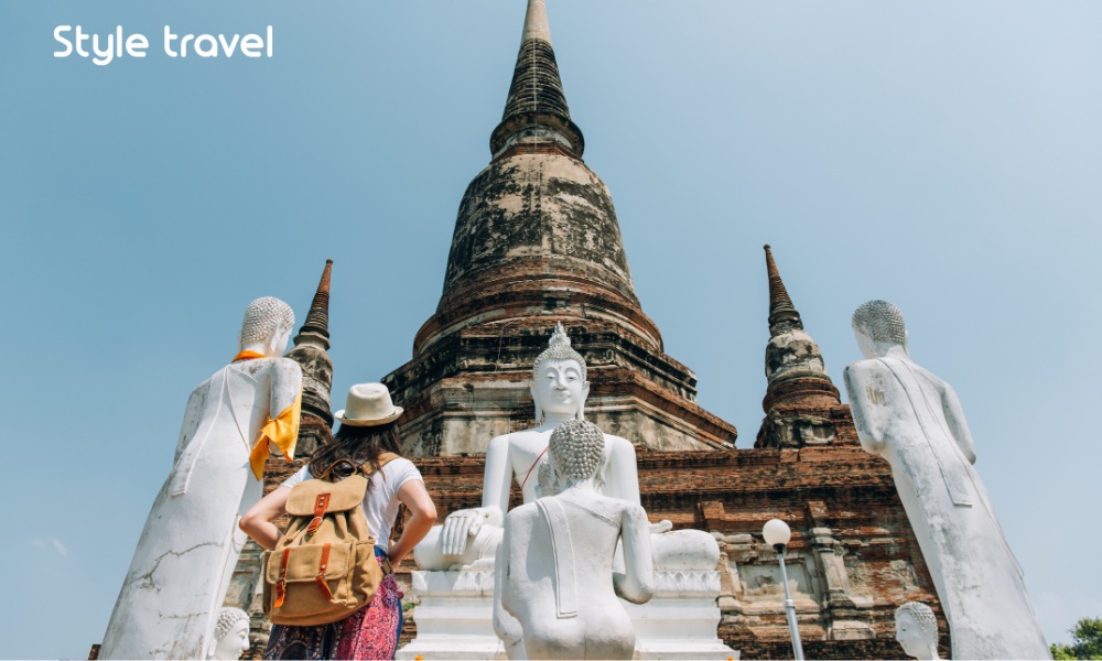 Wat Yai Chai Mongkhon in Ayutthaya, Thailand